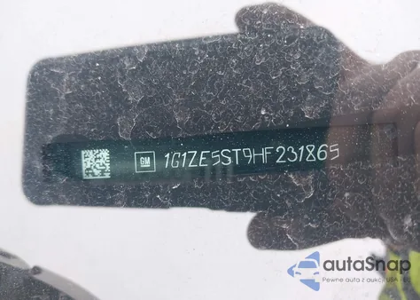 2017 Chevrolet Malibu 1Lt z USA, uszkodzony, nr VIN 1G1ZE5ST9HF231865